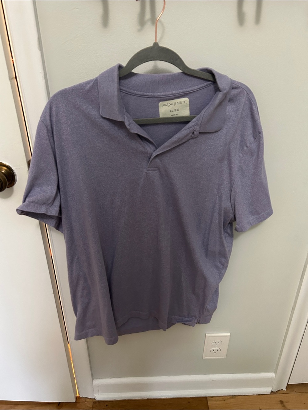 Axist Light Lavender Short Sleeve Polo